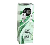 Sejas krēms Organic Shop ikdienas visiem tipiem Avokado un A (MAN#601073)