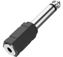 Adapter AV Hama Jack 3.5mm - Jack 6.3mm czarny (002051950000) (002051950000)