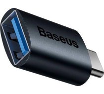Adapteris Baseus Ingenuity Series USB Type C Male to USB-A Female Blue (ZJJQ000003)