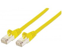 Intellinet Network Patch Cable, Cat6A, 2m, Yellow, Copper, S/FTP, LSOH / LSZH, PVC, RJ45, Gold Plated Contacts, Snagless, Booted, Lifetime Warranty, Polybag (350495)