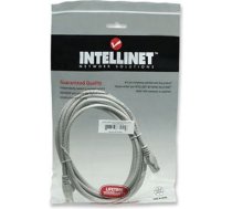 Intellinet Network Patch Cable, Cat6, 1.5m, Grey, CCA, U/UTP, PVC, RJ45, Gold Plated Contacts, Snagless, Booted, Lifetime Warranty, Polybag (340380)