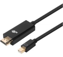 Kabel TB Print DisplayPort Mini - HDMI 1.8m czarny (1_769347) (1_769347)