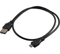 Kabel USB Akyga USB-A - microUSB 0.6 m Czarny (AK-USB-05) (AK-USB-05)