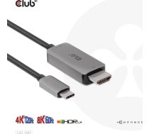 Kabel USB Club 3D USB-C - HDMI 3 m Szary (CAC-1587) CAC-1587