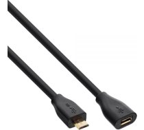 Kabel USB InLine 1.5 m Czarny (32715P) 32715P