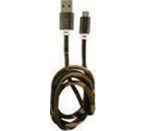 Kabel USB LC-Power USB-A - microUSB 1 m Moro (31332E) (31332E)