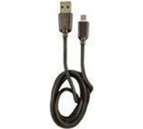 Kabel USB LC-Power USB-A - microUSB 1 m Czarny (31332F) (31332F)