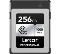 Lexar memory card CFexpress Type B 256GB Professional Silver (LCXEXSL256G-RNENG)