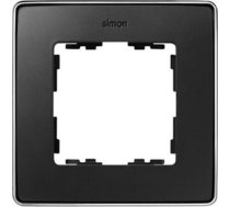 Kontakt-Simon Simon Detail 82 Ramka pojedyncza Detail SELECT-metal GRAFIT / podstawa Chrom 8201610-241 (8201610-241)