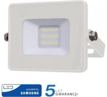 Naświetlacz V-TAC Naświetlacz LED VT-10-W SAMSUNG CHIP 10W 4000K 800lm IP65 Biały 428 (428)