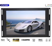 Nvox Monitor open frame ips led 10cali full hd vga hdmi usb av 12v 230v (NVOX OP1020VH IPS)