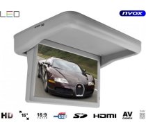 Nvox Monitor podwieszany podsufitowy automatycznie opuszczany LED HD 15cali HDMI USB SD Video-IN 24V. (NVOX RFVT1569M GR)