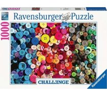 Ravensburger Puzzle 1000 el. Challange Kolorowe guziki (16563)