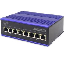 Digitus 8 Port Gigabit Ethernet Network PoE Switch, Industrial, Unmanaged DN-651121