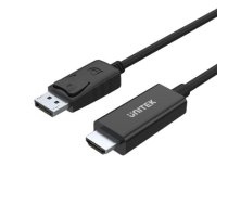 Kabel Unitek DisplayPort - HDMI 1.8m czarny (Y-5118CA BOX) (Y-5118CA BOX)
