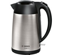 Bosch TWK3P420 electric kettle 1.7 L 2400 W Black, Stainless steel TWK3P420