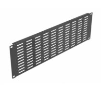 Delock 19″ Network Cabinet Panel with ventilation slots horizontal 3U black (66681)