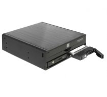 Delock 5.25″ Mobile Rack for 1 x 5.25″ Slim Drive + 2 x 2.5″ SATA HDD / SSD (47230)