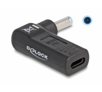 Delock Adapter for Laptop Charging Cable USB Type-C™ female to HP 4.5 x 3.0 mm male 90° angled (60004)