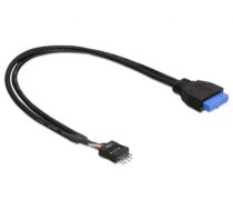 Delock Cable USB 3.0 pin header female  USB 2.0 pin header male 60 cm (83792)