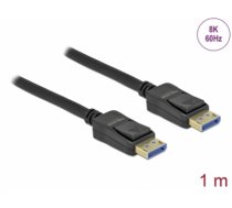 Delock DisplayPort cable 10K 60 Hz 54 Gbps 1 m (80261)