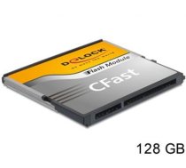 Delock SATA 6 Gbs CFast Flash Card 128 GB Typ MLC (54652)