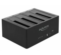 Delock USB 3.0 Docking Station for 4 x SATA HDD / SSD with Clone Function (64063)