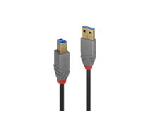 Lindy 5m USB 3.0 Typ A to B Cable, Anthra Line (LIN36744)