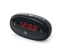 New-One | Clock-radio | CR100 | Alarm function | Black (CR100)