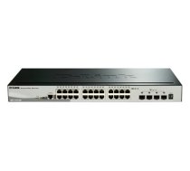 D-Link DGS-1510 Managed L3 Gigabit Ethernet (10/100/1000) Black (DGS-1510-28X/E)