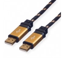 ROLINE GOLD USB 2.0 Cable, A - A, M/M, 3 m (11.02.8913)