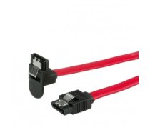 ROLINE Internal SATA 6.0 Gbit/s Cable, angled, with Latch 1.0 m (11.03.1565)