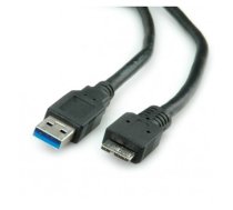 ROLINE USB 3.0 Cable, USB Type A M - USB Type Micro B M 0.8 m (11.02.8873)