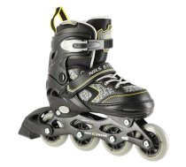 Skrituļslidas NA14198 BLACK-YELLOW SIZE M (35-38)  IN-LINE SKATES NILS EXTREME (1106366)