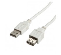 VALUE USB 2.0 Cable, Type A-A, M/F 1.8 m (11.99.8949)