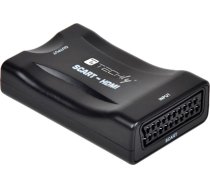 Adapter AV Techly Scart - HDMI czarny (IDATA SCART-HDMI3) (IDATA SCART-HDMI3)