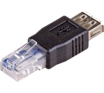 Adapter USB Akyga AK-AD-27 USB - RJ45 Czarny  (AK-AD-27) (AK-AD-27)