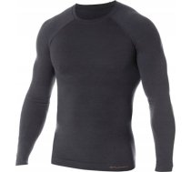 Brubeck Koszulka męska Active Wool grafitowa r. XL (LS12820) (MBC#7477022)