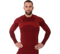 Brubeck LS13040A Bluza męska THERMO bordowy XL (MBC#8166139)