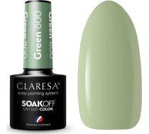 Claresa Claresa Soak Off UV/LED Green lakier hybrydowy 800 5g (5902846079316)