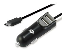 Conceptronic CARDEN05B 2-Port 15,5W USB-Car-Charger (CARDEN05B)