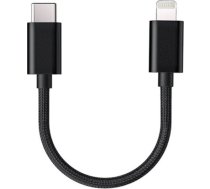 Kabel USB FiiO USB-C - Lightning 0.1 m Czarny (MBC#8899291)