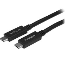 Kabel USB StarTech USB-C - USB-C 1 m Czarny (USB315CC1M) (USB315CC1M)