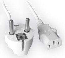 Kabel zasilający Gembird VDE Euro/IEC C13 1,8m (PC-186W-VDE) (PC186WVDE)