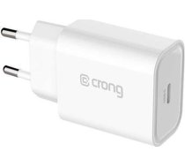 Ładowarka Crong Travel Charger 1x USB-C 3 A (CRG-TUSBC20-WHI) (CRG-TUSBC20-WHI)