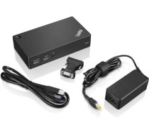 Lenovo ThinkPad USB 3.0 Pro Dock EU Wired USB 3.2 Gen 1 (3.1 Gen 1) Type-A Black (03X6897)