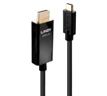 Lindy 1m USB Type C to HDMI Adapter Cable with HDR (43291)