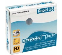 Rapid Zszywki Strong 1M 1000 szt. 23/17 do 140 kartek (10K257H) (10K257H)