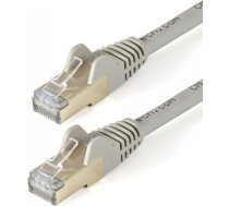 StarTech STARTECH.COM 10m CAT6a-Ethernet-Kabel - Grau - RJ45-Ethernet-Kabel - Snagless - STP-Kabel - Kupfer - 10-Gbit Netzwerkkabel (6ASPAT10MGR)