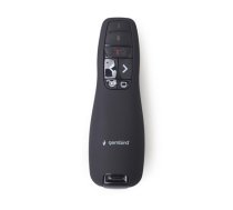 Gembird *Wireless presenter with laser pointer 660 nm 10 m Black (77DAE0503784E08A004400C15B3F8B0EF027AC11)